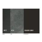 Mesa de jantar redonda extensível até 270 cm em cerâmica fabricada na Itália - Muschio Viadurini