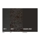 Mesa de jantar redonda extensível até 270 cm em cerâmica fabricada na Itália - Muschio Viadurini