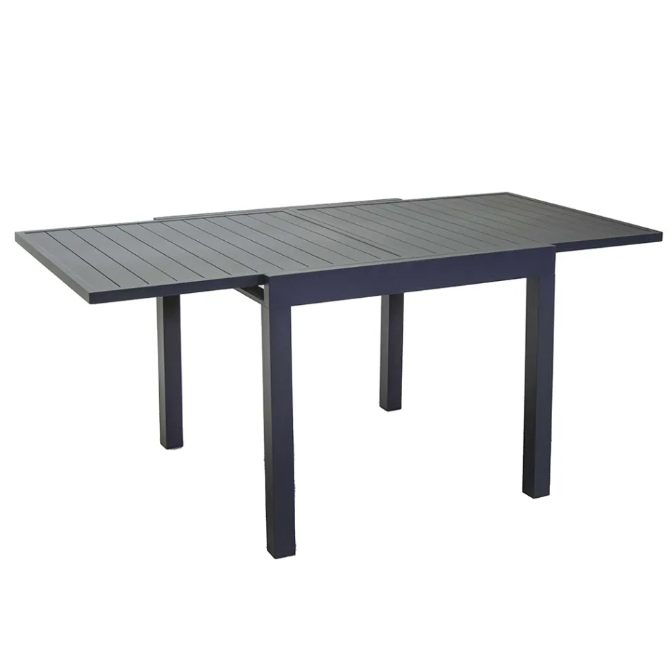Mesa quadrada extensível até 180 cm em alumínio - Marker Viadurini