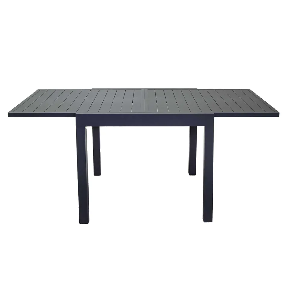 Mesa quadrada extensível até 180 cm em alumínio - Marker Viadurini