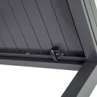 Mesa quadrada extensível até 180 cm em alumínio - Marker Viadurini