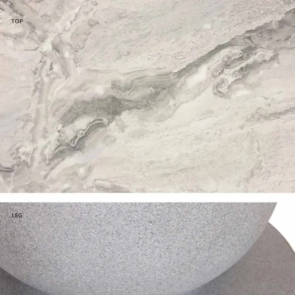 Mesa quadrada da sala de jantar, HPL Top - décimo nono século por Slide Viadurini