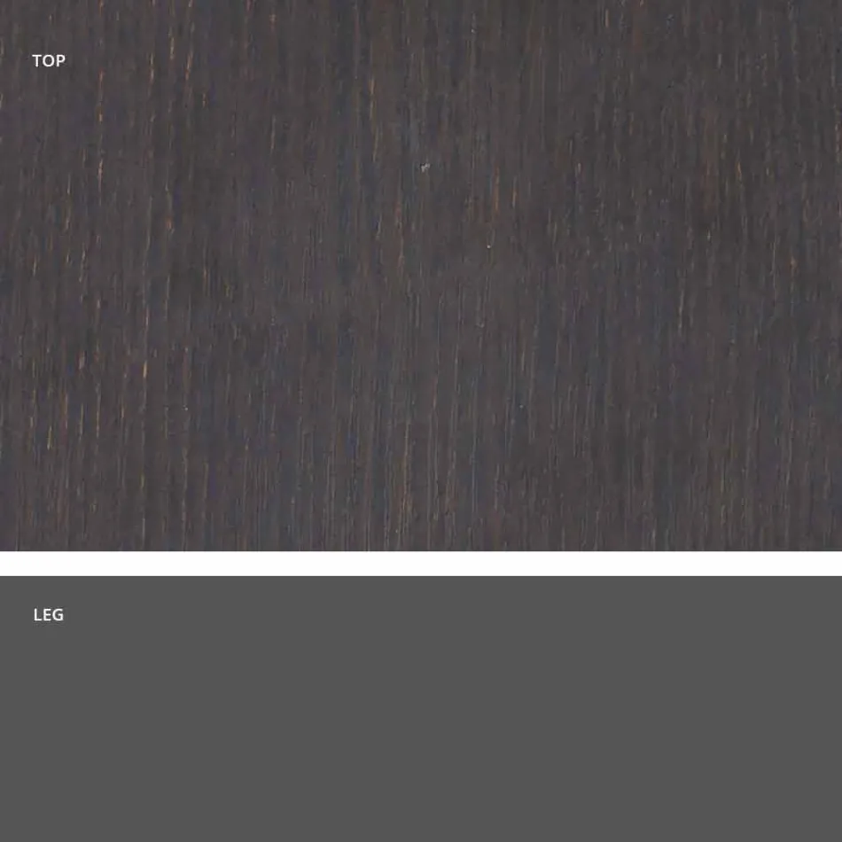 Mesa quadrada da sala de jantar, HPL Top - décimo nono século por Slide Viadurini