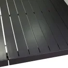 Mesa retangular extensível até 240 cm para uso exterior em alumínio - Folha Viadurini