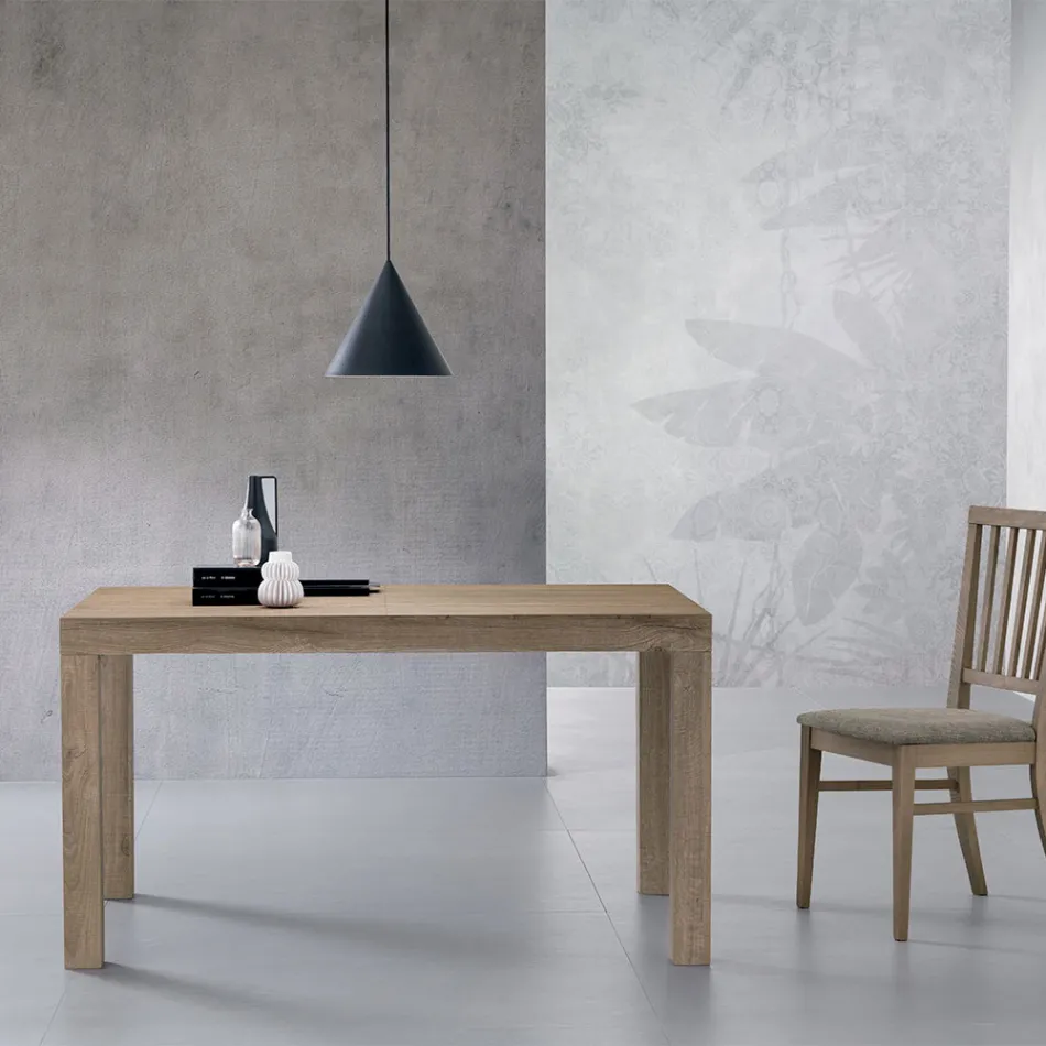 Mesa Extensível Retangular em Lamianto (300 cm ou 340 cm) - Passoa Viadurini