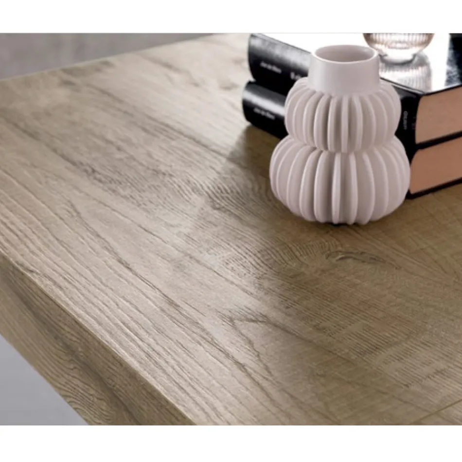 Mesa Extensível Retangular em Lamianto (300 cm ou 340 cm) - Passoa Viadurini