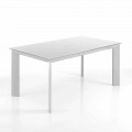 Mesa de jantar extensível com um design moderno Jordy, 160x90xH76 cm