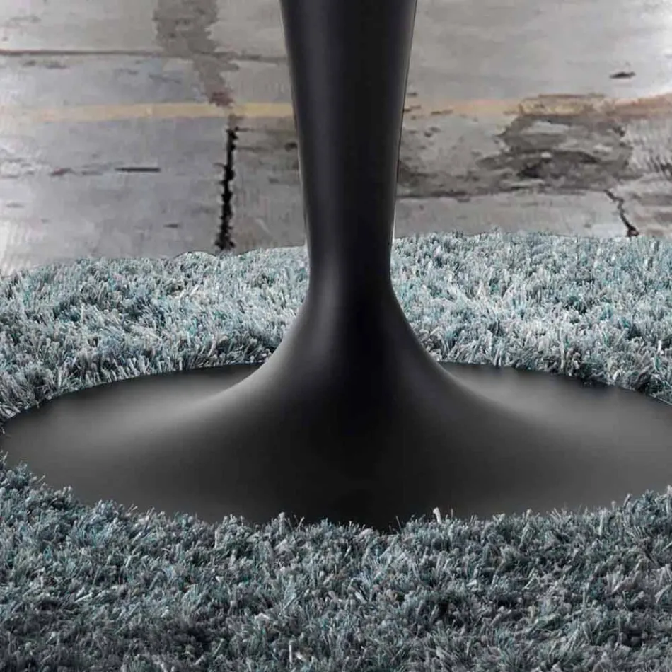 Mesa Redonda Extensível e com Design Moderno - Borgia Viadurini