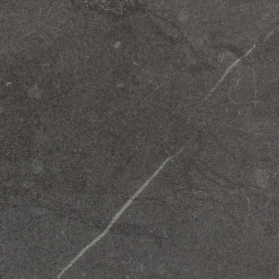 Mesa Externa Redonda em Cerâmica Pedra Cinza Fabricada na Itália - Pegaso Viadurini