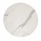 Mesa Redonda de Design Clássico, Ø140 e HPL top - Século XIX por Slide Viadurini