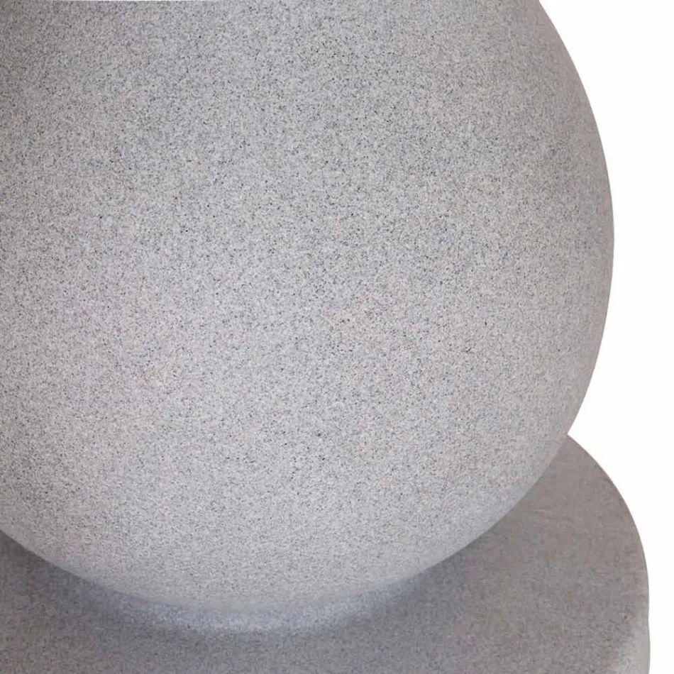 Mesa Redonda de Design Clássico, Ø140 e HPL top - Século XIX por Slide Viadurini