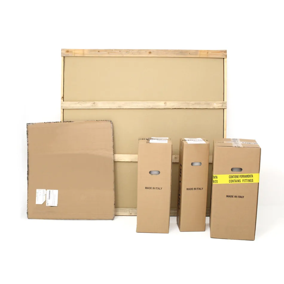 Mesa Redonda Fixa com Tampo Cerâmico Fabricado na Itália - Tesoura Viadurini