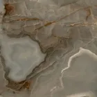 Mesa Redonda Fixa em Cerâmica e Aço Fabricado na Itália - Tesoura Viadurini