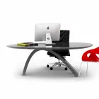 Mesa / mesa com escritório de design Jatz II made in Italy Viadurini