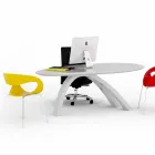 Mesa / mesa com escritório de design Jatz II made in Italy Viadurini