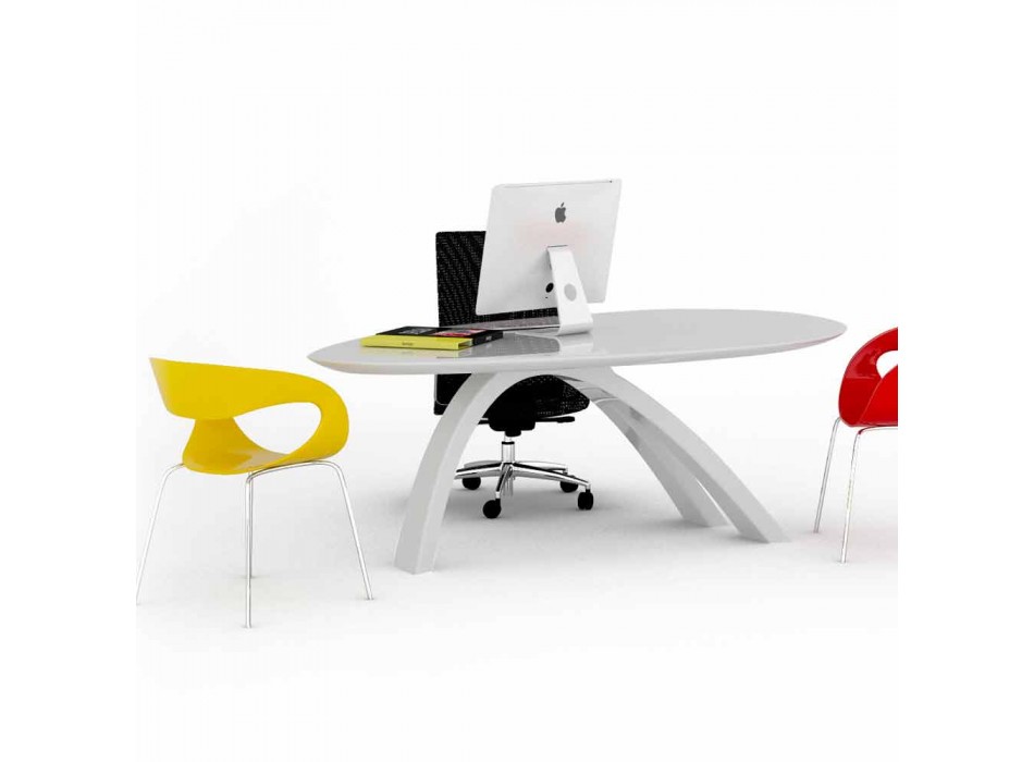 Mesa / mesa com escritório de design Jatz II made in Italy Viadurini