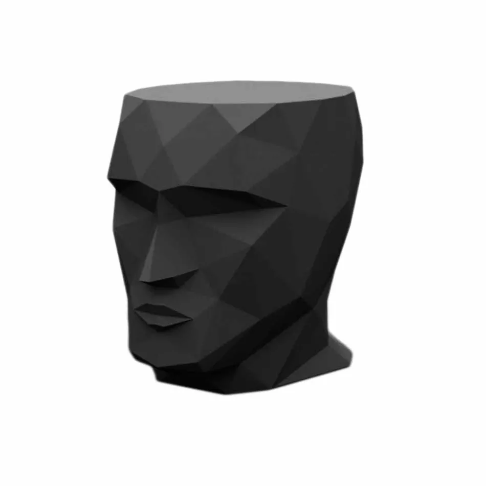 Adan by Vondom mesa / banqueta para exterior, em polietileno Viadurini