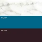 Mesa da Sala de Estar Moderna em Aço com Tampo em Mármore Design - Aronte Viadurini