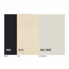 Mesa de Jantar Redonda Extensível até 165 cm com Tampo em Cerâmica - Pistolero Viadurini