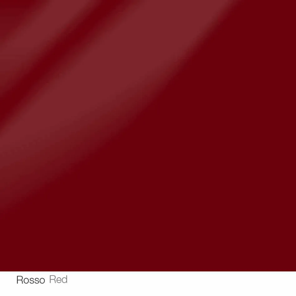 Mesa redonda de design d.120 tampo de cristal feito na Itália Cristal Viadurini