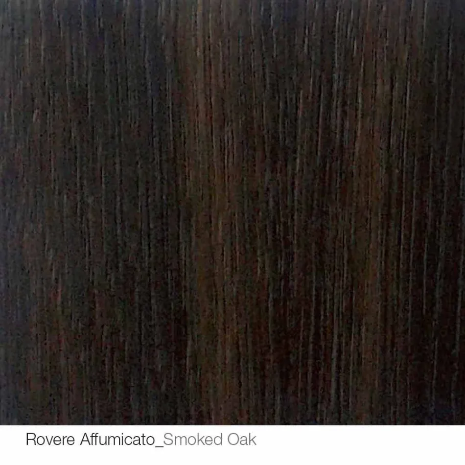 Mesa redonda de design d.120 tampo de cristal feito na Itália Cristal Viadurini