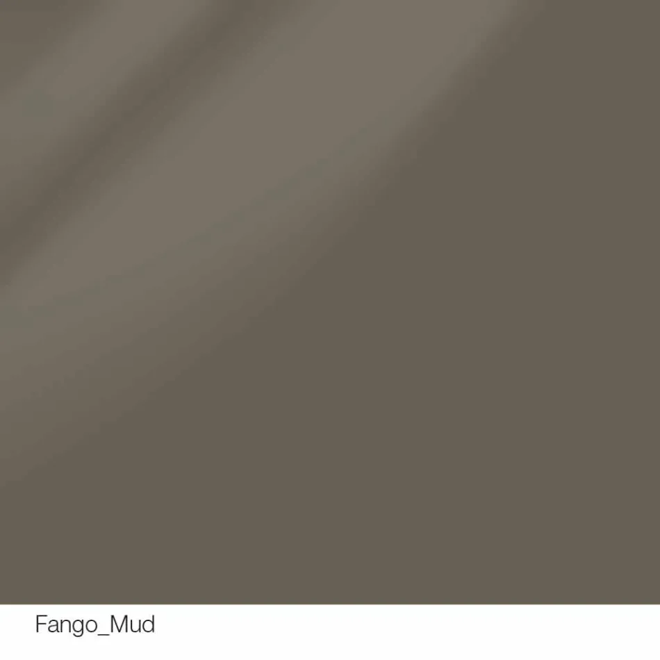 Mesa redonda de design d.120 tampo de cristal feito na Itália Cristal Viadurini