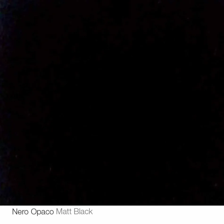 Mesa redonda de design d.120 tampo de cristal feito na Itália Cristal Viadurini