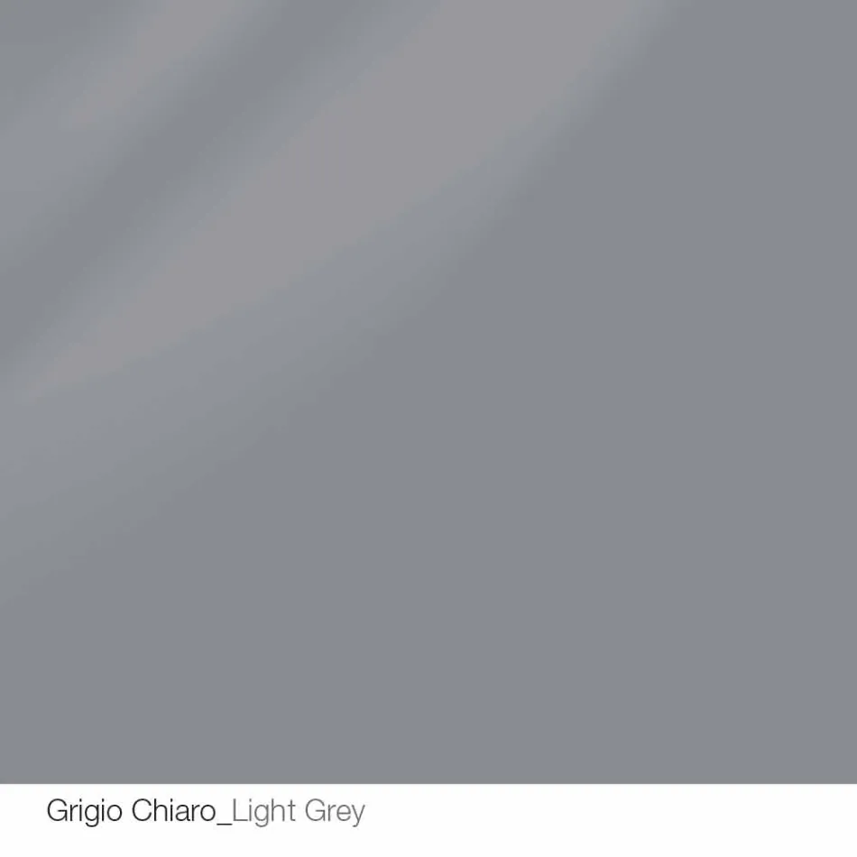 Mesa redonda de design d.120 tampo de cristal feito na Itália Cristal Viadurini