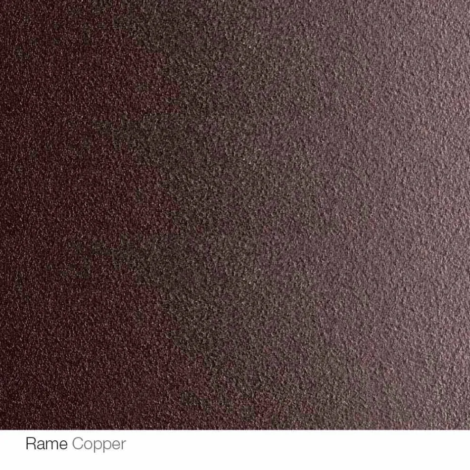 Mesa redonda de design d.160 tampo de cristal feito na Itália Cristal Viadurini