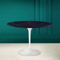 Mesa Tulipa Eero Saarinen H 73 em cerâmica Noir Laurent Made in Italy - Escarlate