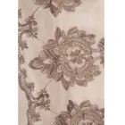 Cortina de Linho Claro com Organza e Bordado Gótico no Centro Luxo - Marinella Viadurini