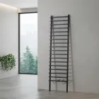 Radiador hidráulico em aço carbono preto, fabricado na Itália - Raggio Viadurini
