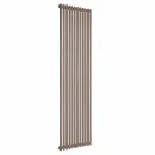 Radiador de parede vertical em aço Design moderno 1017 watts - Zigolo Viadurini