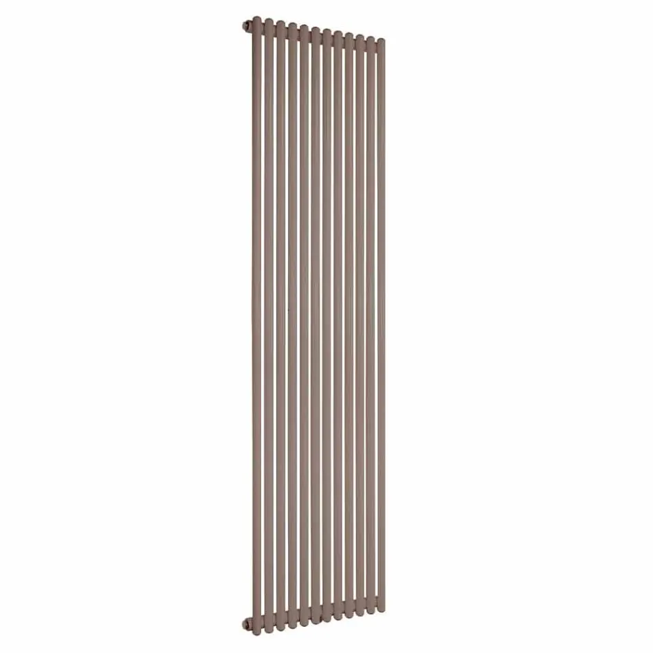 Radiador de parede vertical em aço Design moderno 1017 watts - Zigolo Viadurini