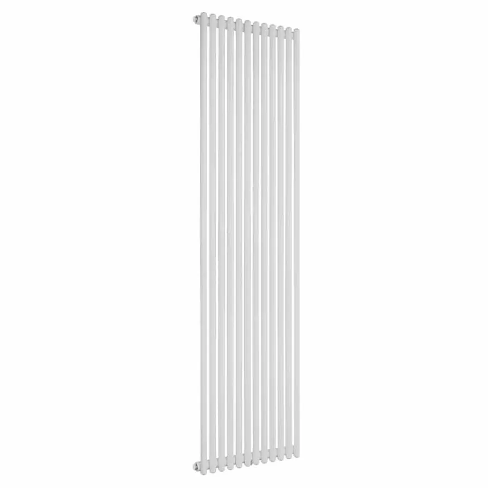 Radiador de parede vertical em aço Design moderno 1017 watts - Zigolo Viadurini