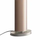 Radiador elétrico de piso com design de LED simples ou duplo a 500 W - Stilus Viadurini