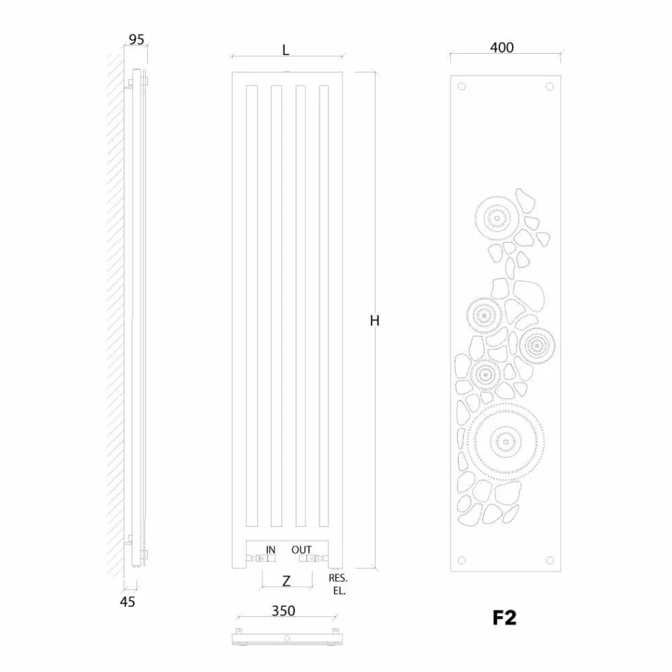 Roupão Elétrico made in Italy Novo Vestido by Scirocco H Viadurini
