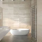 Banheira de hidromassagem com design hidráulico, acabamento cromado, Winter Scirocco H Viadurini