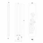 Moderno Desenho Colorido Hidráulico Thermowell Novo Vestido por Scirocco H Viadurini