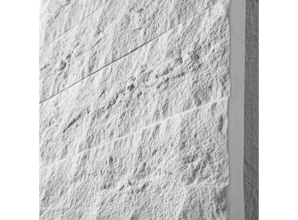 Radiador decorativo com sistema hidráulico em pó de mármore italiano - Terraa Viadurini