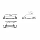 Radiador de projeto hidráulico vertical em alumínio até 1061 watts - curvado Viadurini