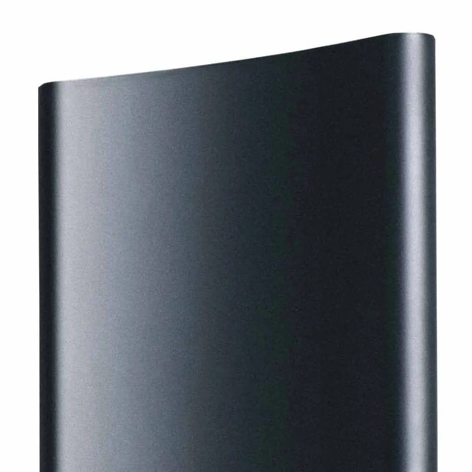 Radiador de projeto hidráulico vertical em alumínio até 1061 watts - curvado Viadurini