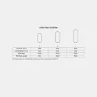 Sistema de aquecimento espelhado eletricamente aquecido até 1500 Watt Brian Viadurini