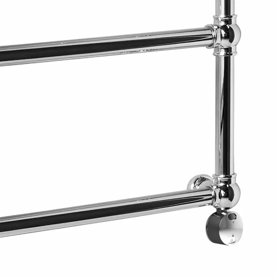 Radiador modular elétrico em cromo ou latão dourado a 200 W - Caesar Viadurini