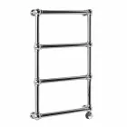 Radiador modular elétrico em cromo ou latão dourado a 200 W - Caesar Viadurini