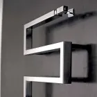 Sereia térmica elétrica cromada moderna Snake by Scirocco H Viadurini