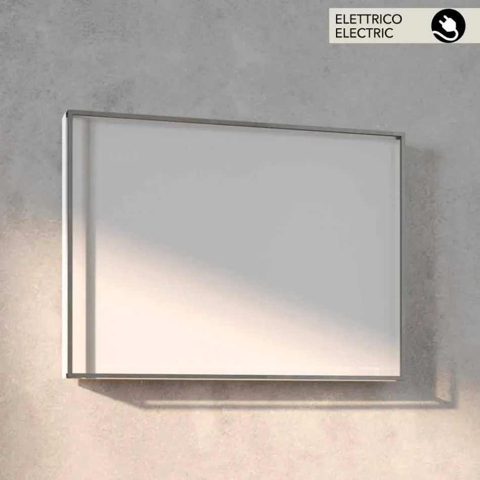 Design térmico design elétrico, tampa de aço, Scirocco H Light Viadurini