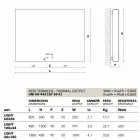 Design térmico design elétrico, tampa de aço, Scirocco H Light Viadurini