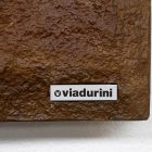 Radiador elétrico com acabamento Corten em pó de mármore italiano - Terraa Viadurini
