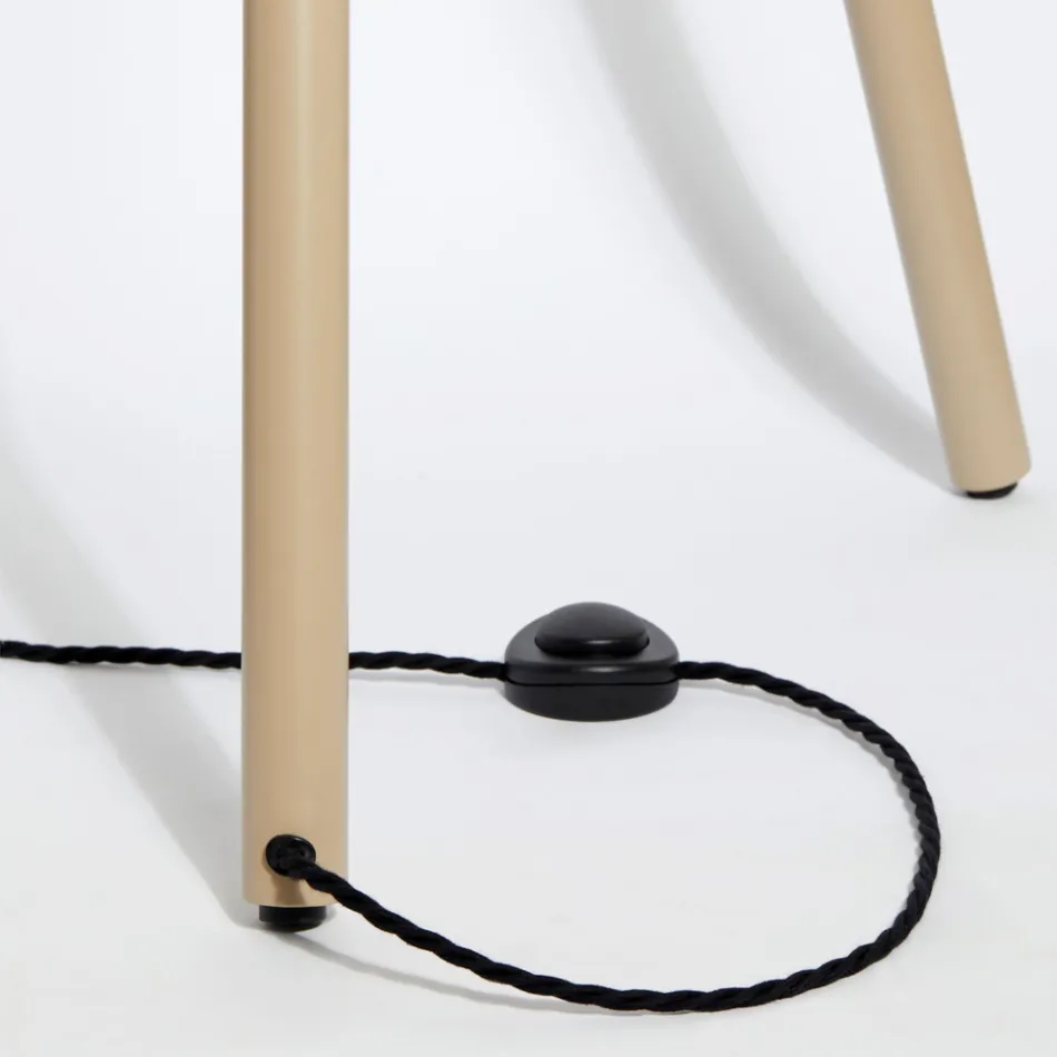 Radiador elétrico de aço independente com pedal - Tree Viadurini